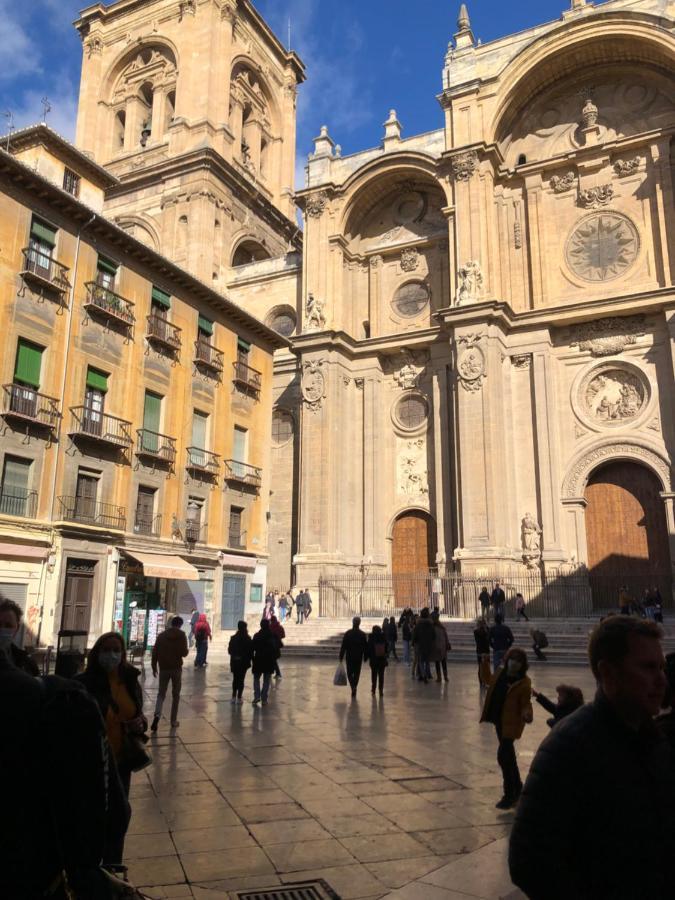 Romanillaloft Con Vistas A La Catedral Y Muy Acogedor Granada Exterior foto