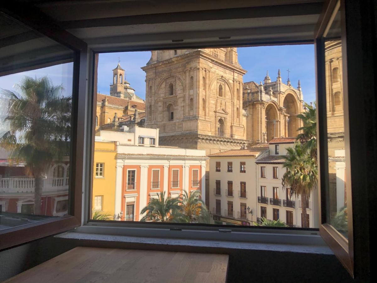 Romanillaloft Con Vistas A La Catedral Y Muy Acogedor Granada Exterior foto